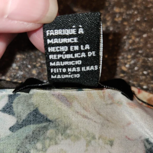 Forever 21 Black Floral Bodycon Fit Dress Size S Long Sleeve Stretch Slinky Feel - Picture 9 of 9